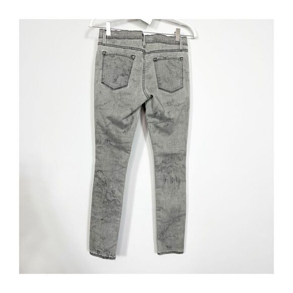 Frame Jeans Womens Le Skinny de Jeanne Acid Wash Gray Ladies 28 - Picture 4 of 7